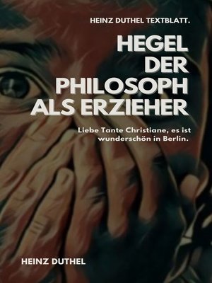 cover image of TEXTBLATT--Hegel